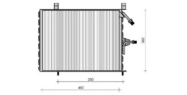 Condensator, airconditioning QCN106