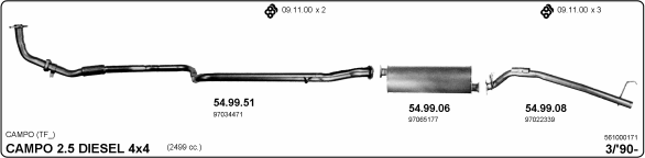 Exhaust System 561000171