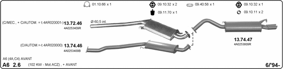 Exhaust System 504000157