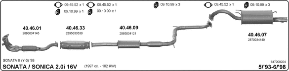 Exhaust System 647000024