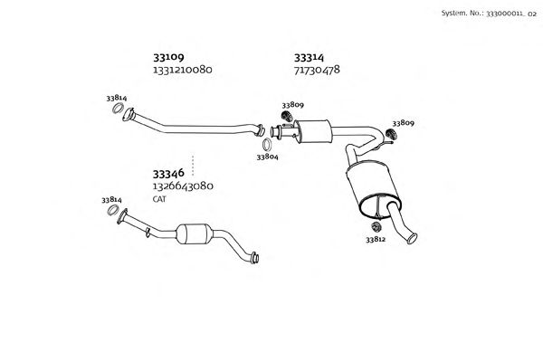 Exhaust System 333000011_02