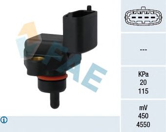 Sensor, intake manifold pressure 15116