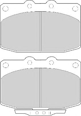 Brake Pad Set, disc brake FD6348A