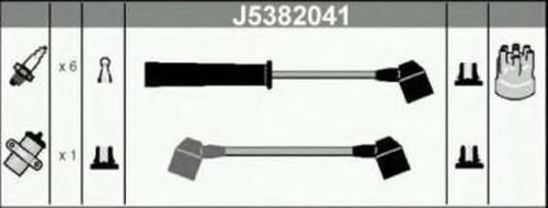 Комплект проводов зажигания J5382041