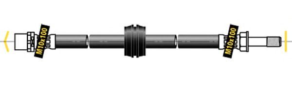 Tubo flexível de travão F5674