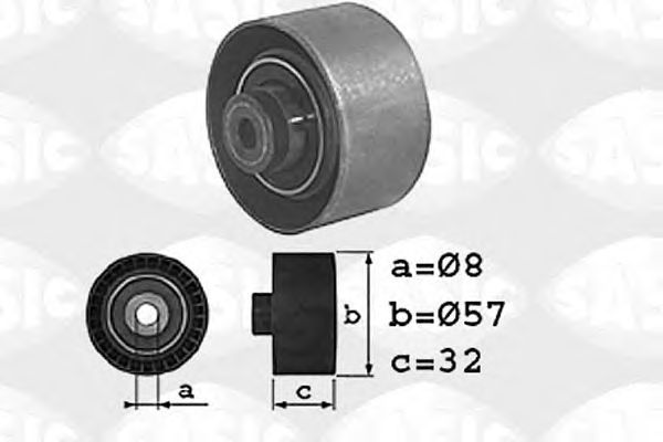 Deflection/Guide Pulley, timing belt 1700019
