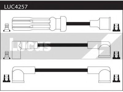 Комплект проводов зажигания LUC4257
