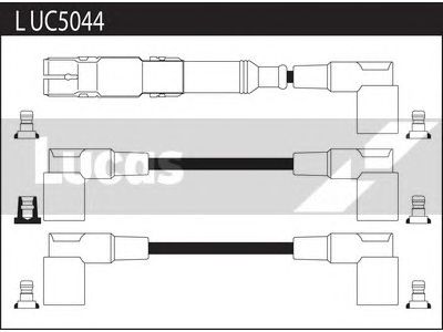 Комплект проводов зажигания LUC5044