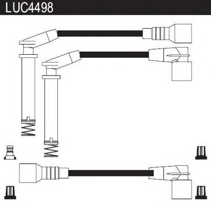 Jogo de cabos de ignição LUC4498