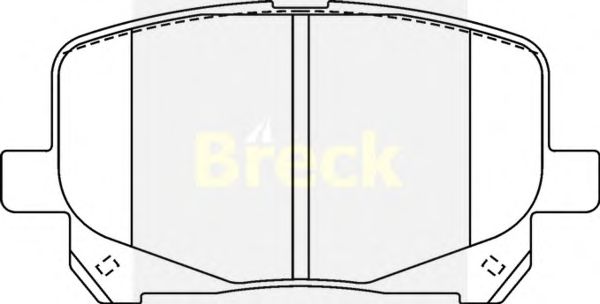 Brake Pad Set, disc brake 23513 00