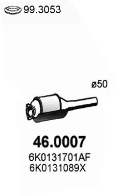 Catalytic Converter 46.0007
