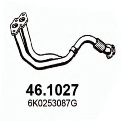 Exhaust Pipe 46.1027