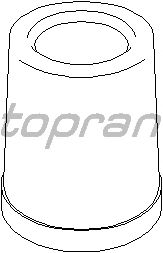 Caperuza protectora/fuelle, amortiguador 107 670