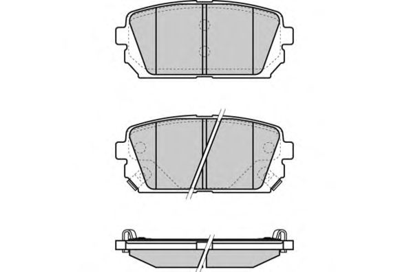 Brake Pad Set, disc brake 12-1359