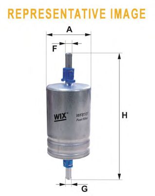 Filtro combustible WF8034