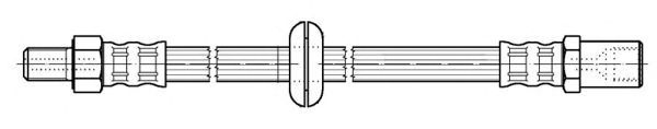 Tubo flexible de frenos 510655