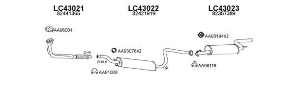 Exhaust System 430015