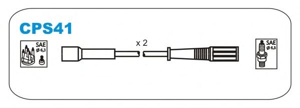 Комплект проводов зажигания CPS41