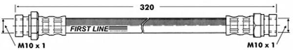 Тормозной шланг FBH6357