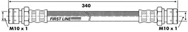 Tubo flexível de travão FBH6412