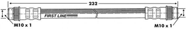Tubo flexível de travão FBH7135