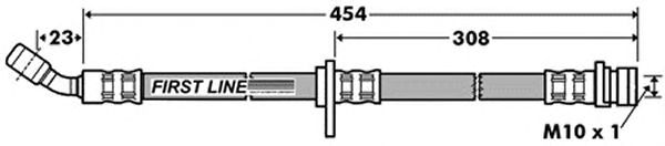 Tubo flexível de travão FBH7361