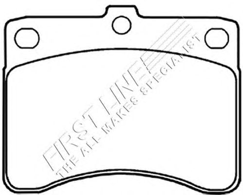 Brake Pad Set, disc brake FBP1498