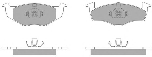 Комплект тормозных колодок, дисковый тормоз FBP-0985