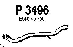 Σωλήνας εξάτμισης P3496
