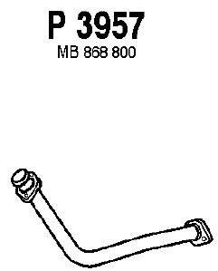 Eksosrør P3957
