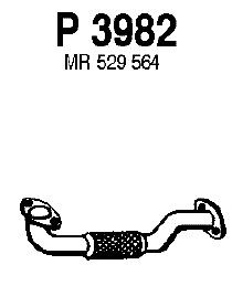 Eksosrør P3982