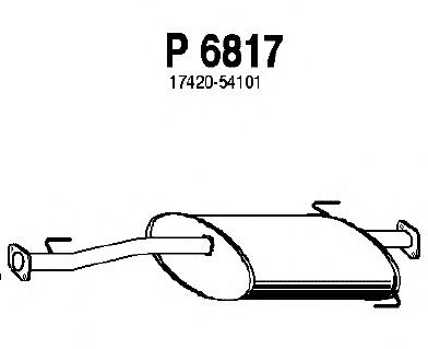 Middle Silencer P6817
