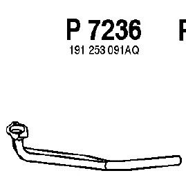 Exhaust Pipe P7236