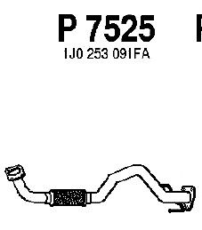 Труба выхлопного газа P7525