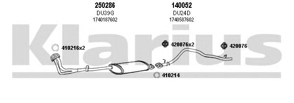 Exhaust System 300024E