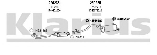 Exhaust System 900100E
