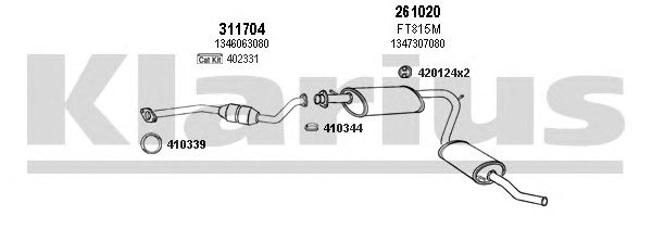 Exhaust System 330899E
