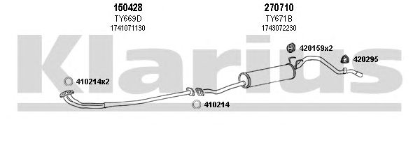 Exhaust System 900471E