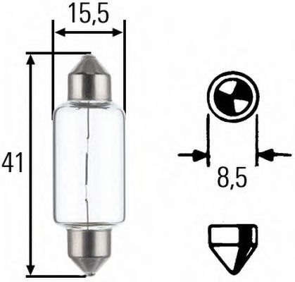 Bulb, indicator; Bulb, stop light; Bulb, tail light; Bulb, interior light; Bulb; Bulb, indicator; Bulb, stop light; Bulb, tail light 8GM 002 091-251