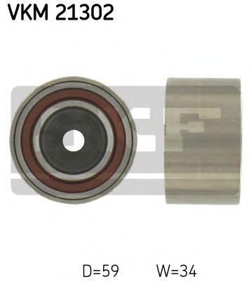 Deflection/Guide Pulley, timing belt VKM 21302