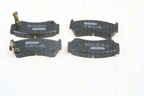 Комплект тормозных колодок, дисковый тормоз 8110 14011