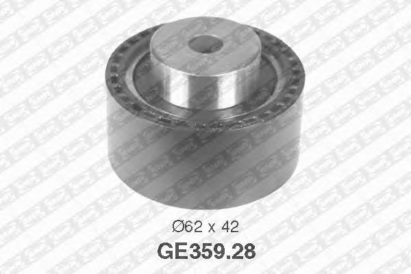 Deflection/Guide Pulley, timing belt GE359.28