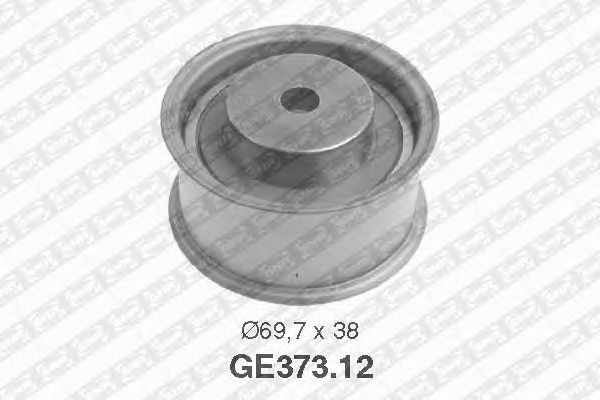 Deflection/Guide Pulley, timing belt GE373.12