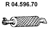 Tubo gas scarico 04.596.70