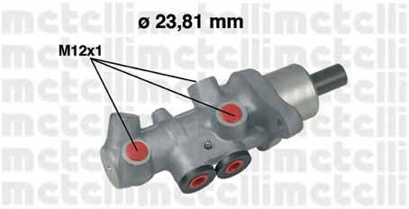 Maître-cylindre de frein 05-0536