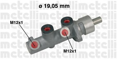 Maître-cylindre de frein 05-0472