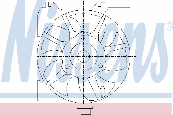 Ventilador, refrigeração do motor 85455
