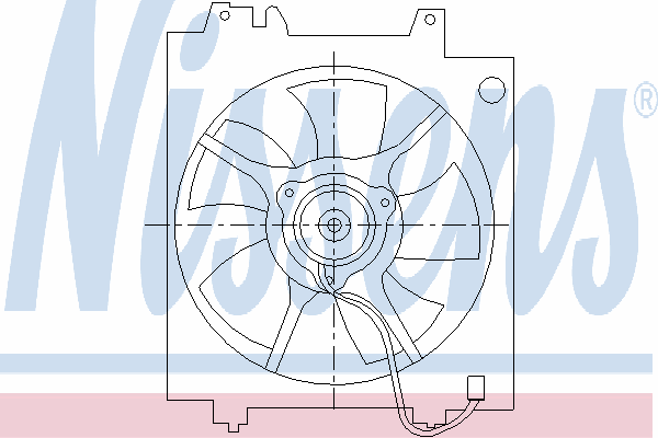 Ventilador, condensador do ar condicionado 85494