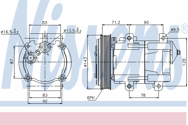 Kompressor, Klimaanlage 89059