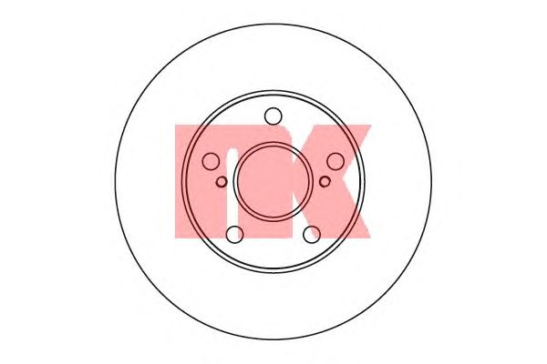 Тормозной диск 204596
